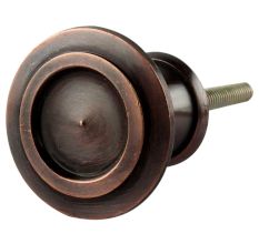 Antique Brass Round Knobs